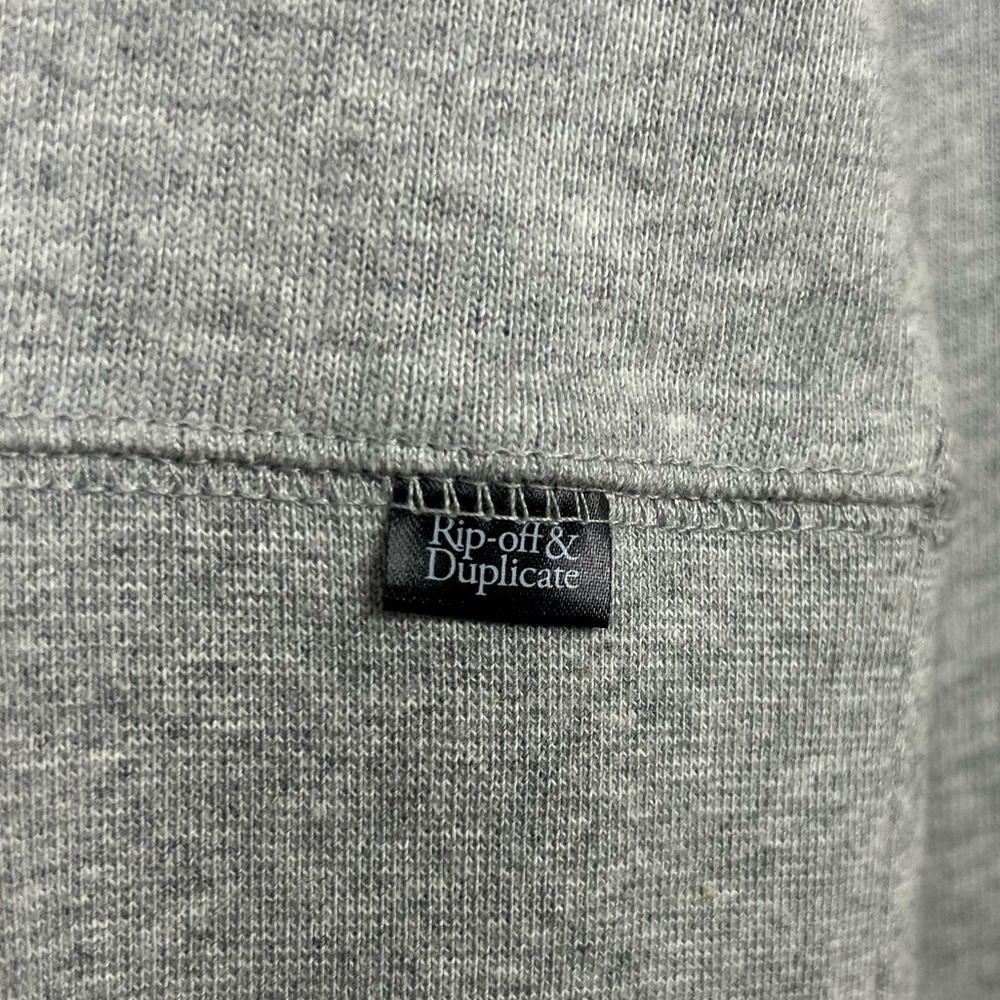 X-Large “Rip Off & Duplicate” Shirting Barrel Cuf… - image 4